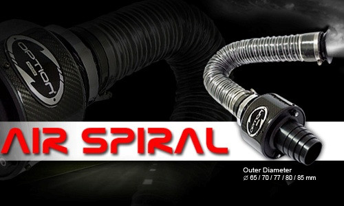 OPTION Racing "Air Spiral" Carbon Cold Air Intake System