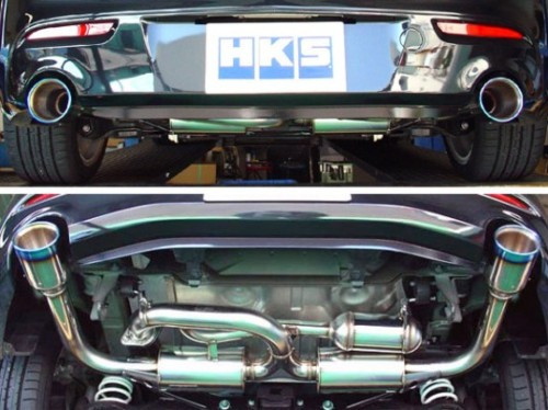 HKS "Legamax Premium" Abgasanlage für Mazda 3 MPS BL