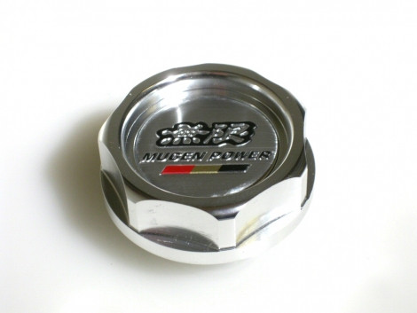 MUGEN Style Oil Cap Silver Honda S2000