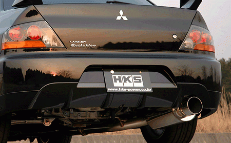 HKS "Silent Hi Power" Abgasanlage für Mitsubishi Evo 9
