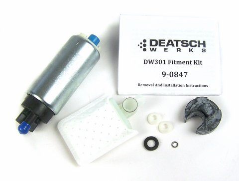 Deatschwerks "DW300" Hochleistungs-Benzinpumpe für Mitsubishi Evo 7-9