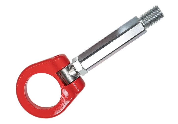 CUSCO Red Folding Tow Hook Front Suzuki Swift Sport ZC33S