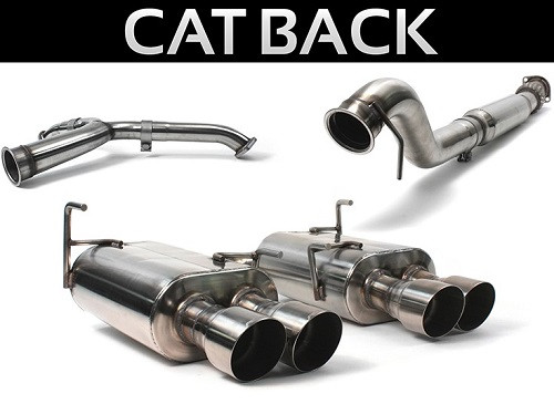 PERRIN "Cat Back" Abgasanlage für Subaru WRX 2011-2016 / STI 2011-2016 Sedan / Limo.