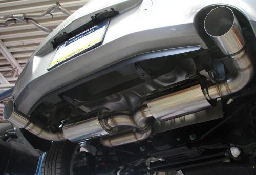 ULTIMATE RACING "Cat Back" Abgasanlage für Mazda 3 MPS 09-