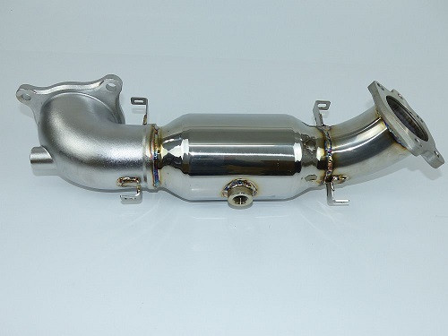 INVIDIA Downpipe mit Sport-KAT für Honda Civic Type R FK2 2015-