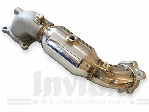 INVIDIA Downpipe mit KAT Honda Civic Type R FK8 2017-