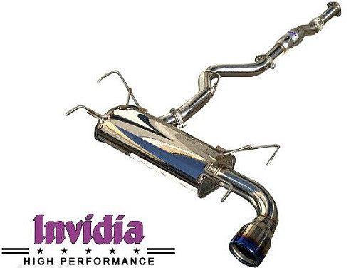 INVIDIA "Q300 SINGLE" Abgasanlage für Subaru Impreza 08-11 5-türer 2,0L + 2.5 Turbo