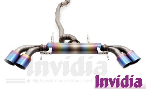 INVIDIA "Titanium Cat-back" Abgasanlage für Nissan R35 GT-R 09-