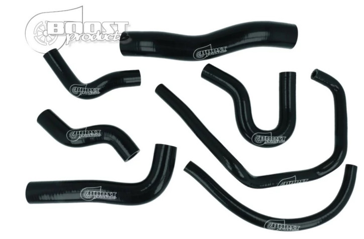 BOOST products Nissan S200SX S14 S15 SR20DET Wasserkühler Silikon-Schlauchkit