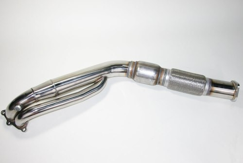 CorkSport "Power Series" Downpipe mit Sport-KAT für Mazda 6 MPS