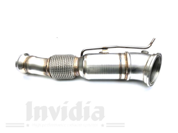 INVIDIA Downpipe mit Sport-KAT Toyota Supra GR A90 3.0 Turbo