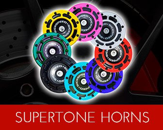 SICKSPEED "Supertone Horn 118db" Hupen Set