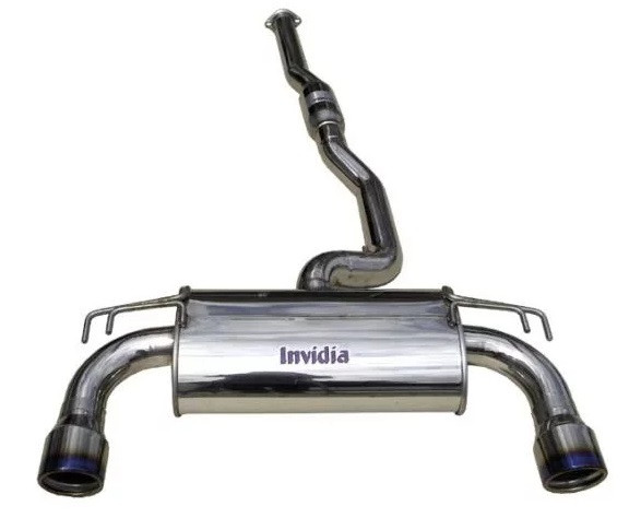 INVIDIA Q300 Cat back Abgasanlage Mitsubishi Evo X