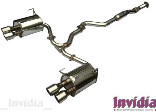 INVIDIA Q300 Cat-Back Abgasanlage für Subaru Impreza WRX STI 2011-14