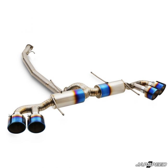 JAPSPEED Nissan R35 GTR Y Pipe Back Titanium Exhaust System