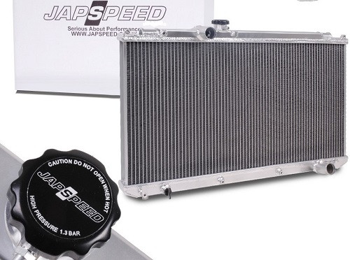 JAPSPEED "High Flow" Aluminium Wasser-Kühler für Lexus IS200 98-05