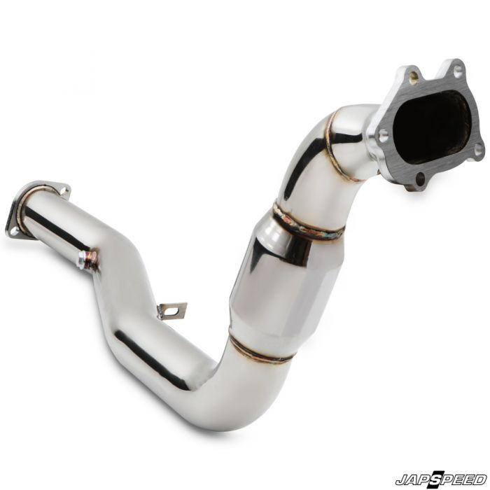 JAPSPEED Downpipe mit Sport-KAT Subaru Impreza WRX & STi 01-07