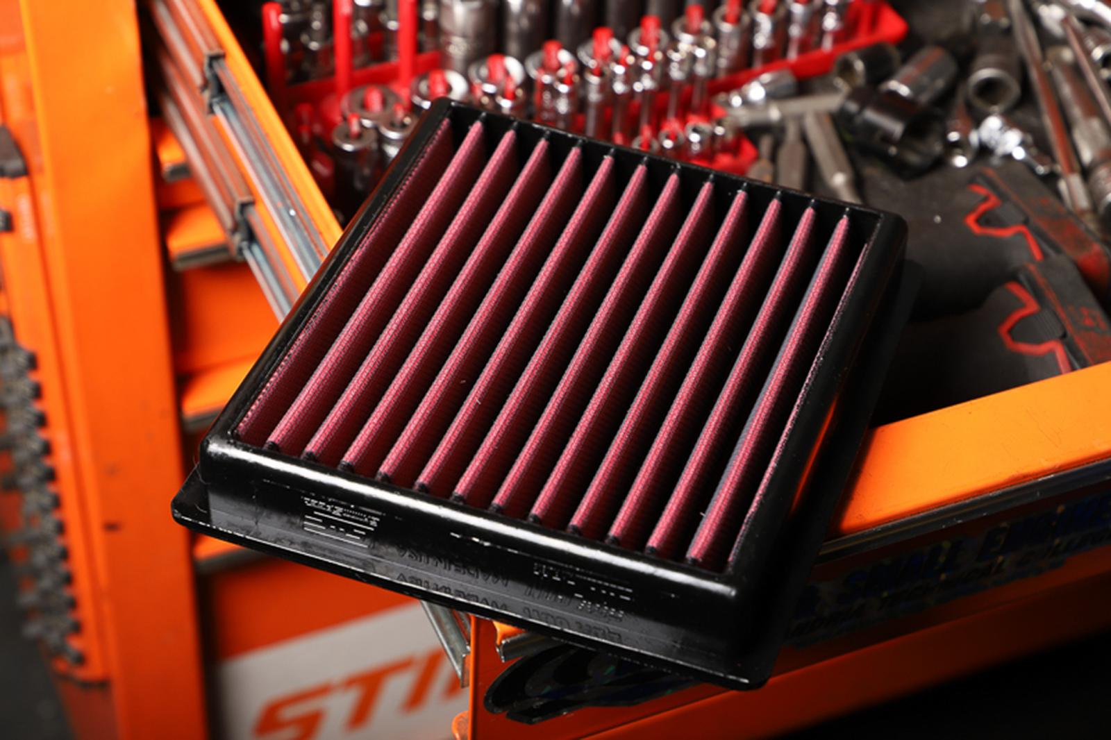 GrimmSpeed 17-20 Subaru BRZ/86 (Manual Trans / Metal IM Only) Dry-Con Performance Panel Air Filter main image 1