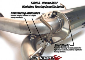TANABE Medalion Touring Abgasanlage für Nissan 350Z 03-08