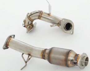 FMS Downpipe mit HJS Sport-KAT für Mazda 3 MPS