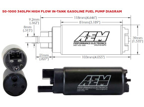 AEM Fuel Pump 340 Kraftstoffpumpe