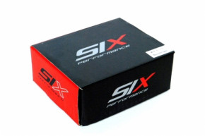 SIX Lightweight ALU7075 Lug Nuts 12x1.50 Red Anti-Theft V3