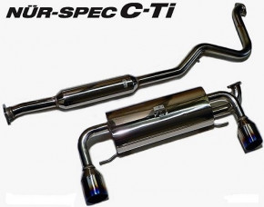 BLITZ "Nur Spec CTI" Abgasanlage für Toyota GT86 & Subaru BRZ