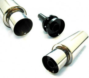 JAPSPEED "Universal Exhaust Silencer" 86 /100 / 110 / 114mm