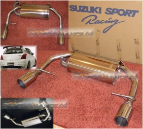 SuzukiSport Endschalldämpfer "Type Sp-X" für Suzuki Swift Sport 1,6
