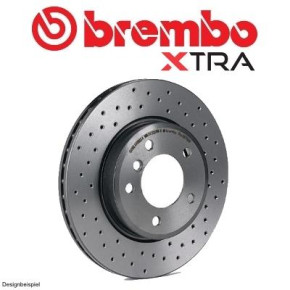 BREMBO Bremsscheiben Xtra Toyota GT86 ZN6 / Subaru BRZ SET für VA