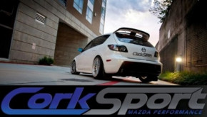 CORKSPORT "Boost Tubes" Silikon Schlauch Set für Ladeluftkühler Mazda 3 / 6 MPS