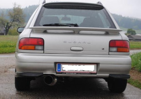 BLITZ NÜR-Spec RX Cat Back Abgasanlage für Subaru Impreza GT 93-00