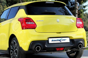INOXCAR Sportendschalldämpfer Suzuki Swift Sport 2018-