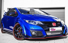 KW Gewindefahrwerk Variante 3 inox für Honda Civic Type-R FK2 2015-