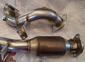 FMS Downpipe mit HJS Sport-KAT für Mazda 3 MPS