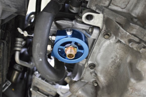 CORKSPORT "Adapter Plate" für Öltemperatur / Öldruck Mazda 3 MPS