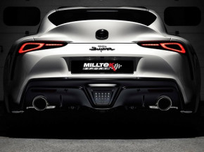 MILLTEK Downpipe mit Sport-KAT Toyota Supra A90 2019-