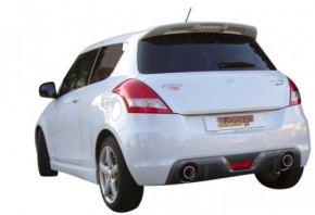 RAGAZZON Sport-Endschalldämpfer für Suzuki Swift Sport 1.6 NZ 2010-