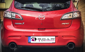 DON SILENCIOSO "ROAR" Abgasanlage ab KAT für Mazda 3 MPS BL