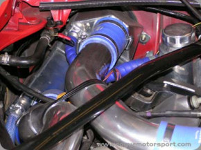 Radtec Racing Ladeluftkühler Kit "wassergekühlt" für Toyota MR2 Turbo
