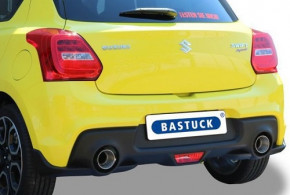 BASTUCK Klappen-Sportauspuffanlage ab KAT Suzuki Swift AZ Sport 2018- + Hybrid K14D