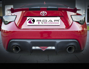 DON SILENCIOSO "ROAR" Abgasanlage ab KAT für Toyota GT86 & Subaru BRZ