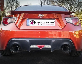 DON SILENCIOSO "ROAR" Abgasanlage ab KAT für Toyota GT86 & Subaru BRZ