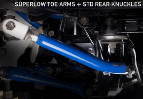 JAPSPEED "SuperLow Rear Toe Rods Suspension Arms" für Nissan 200SX S13 / S14 / S15