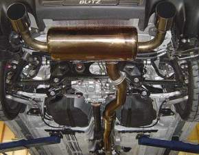BLITZ "Nür Spec R" Abgasanlage für Mitsubishi EVO X