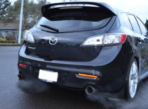 CorkSport "Axle Back" Abgasanlage für Mazda 3 MPS BL