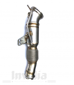 INVIDIA Downpipe mit Sport-KAT Toyota Supra GR A90 3.0 Turbo