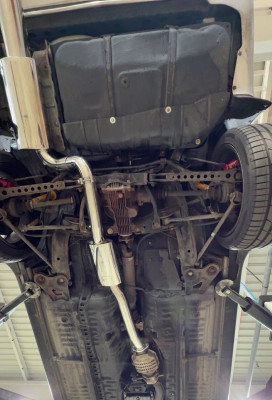 DON SILENCIOSO Mittelschalldämpfer für TOYOTA SUPRA 3.0 TURBO 7M-GTE