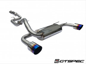 GT-SPEC "CAT-BACK" Abgasanlage für Mazda 3 MPS BL