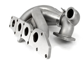 CorkSport Turbokrümmer inkl. 44mm EWG Block Off Plate & Clamp Kit